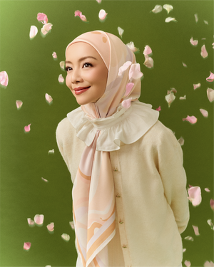 Juwita Satin Square - Yellow