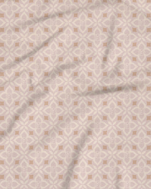 Clover Voile Square - Dusty Pink